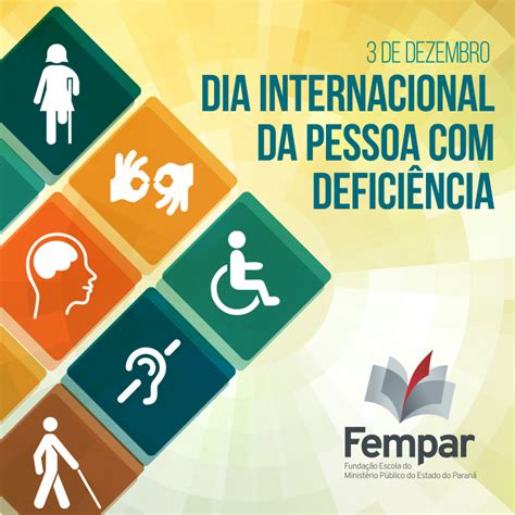 dia internacional das pessoas com deficiência